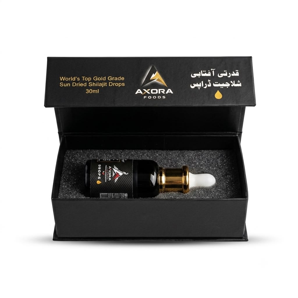 Premium Shilajit Drops 30ml | 100% Pure Himalayan Shilajit